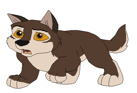 Balto and Jenna Fan Pup