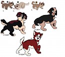 Balto and Jenna/Jenna and Steele Adoptables