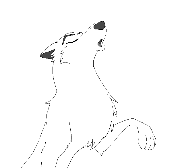 Howling to the moon