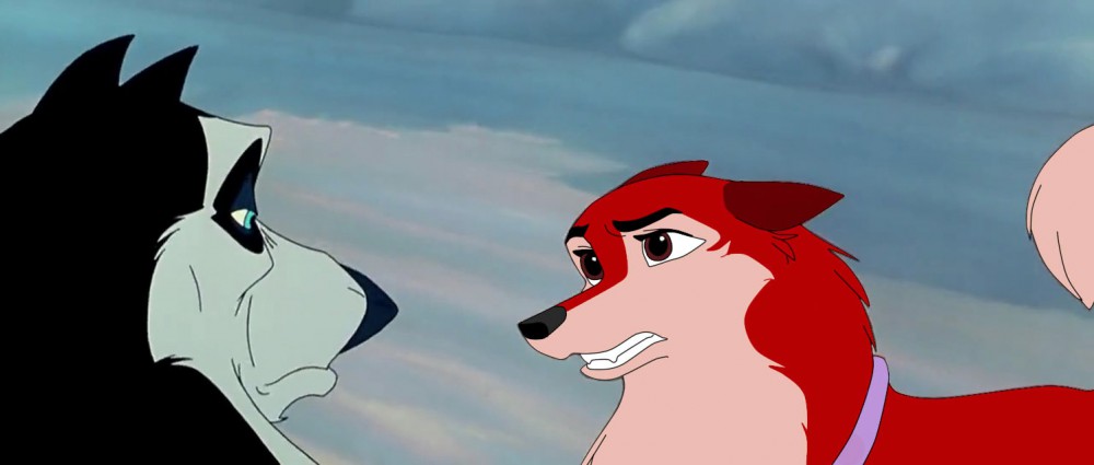 New render style Steele with random husky