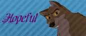 Balto hopeful mood button
