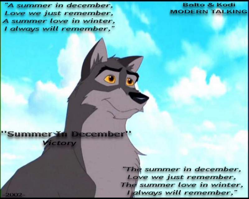 Summer In December - song