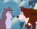 Dusty falls in love with the sheriff dog