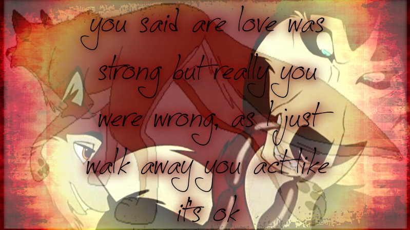 ~Are love aint strong~