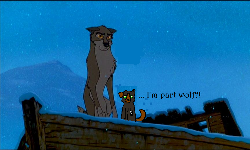 Balto Telling His Youngest Son What He Really Is!