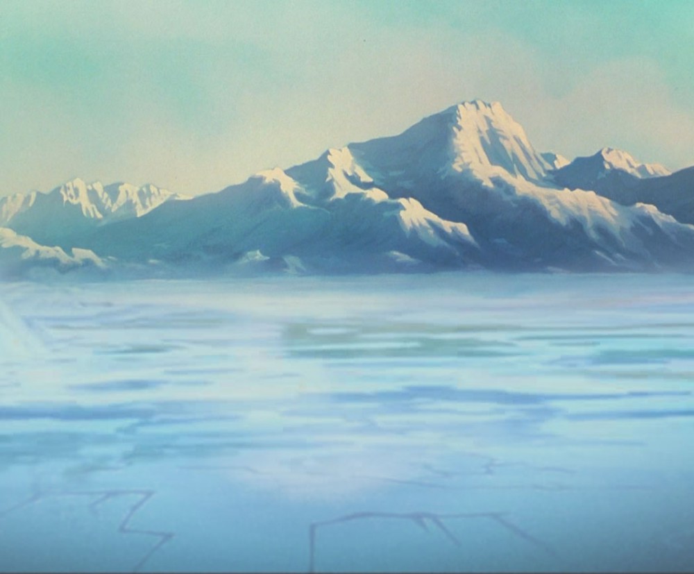 Background - frozen lake