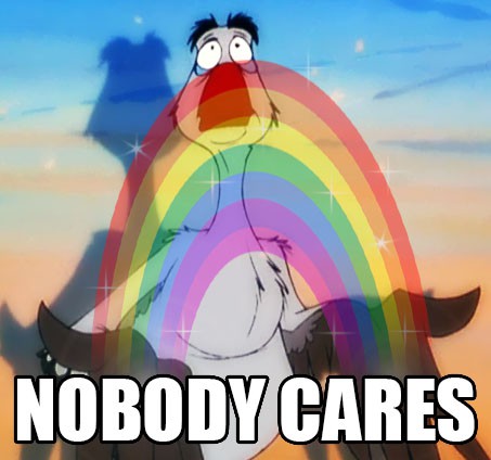 Nobody cares!
