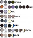 Wolf Quest characters colour chart