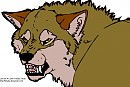 Balto bites lineart (c) Kirada