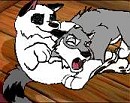 Puppy fight!