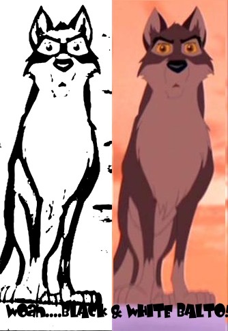 Black & White Balto