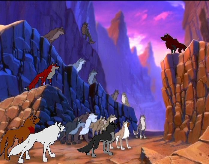 Azuna and her pack