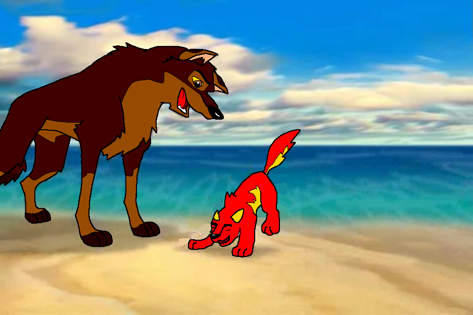 Koko and Fire