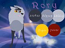 Rory Reference Sheet