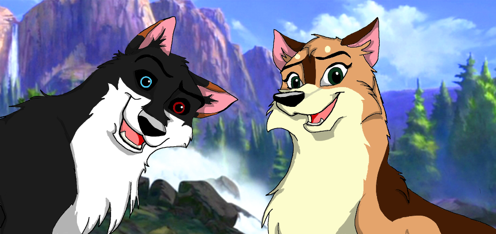 - Paura and Nullah as a teenages! -