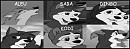 Pups Banner (B&W)