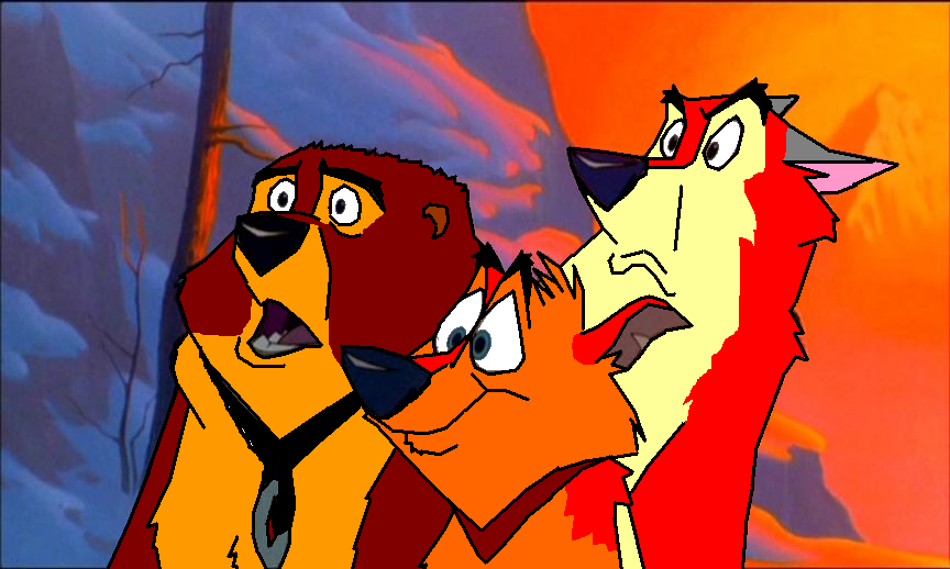 3 Musketeers? More like the 3 stooges!