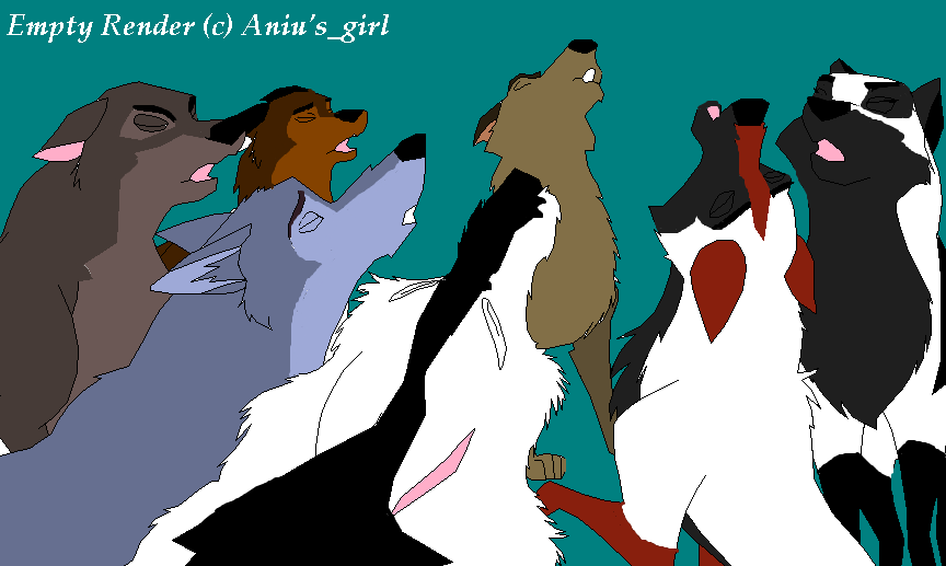 My wolfie characters #1!