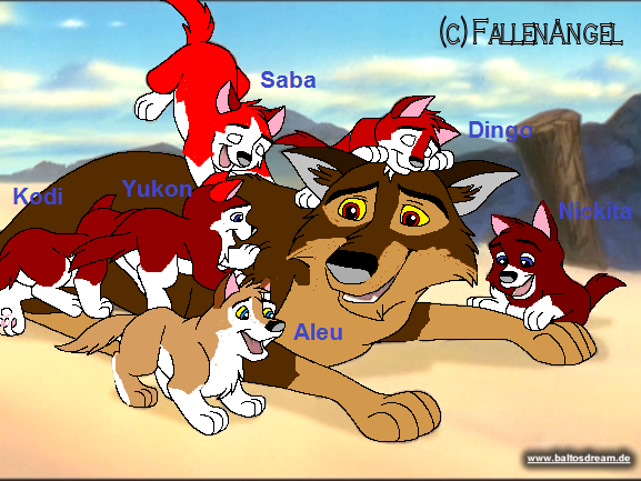 MY version of Balto's first litter