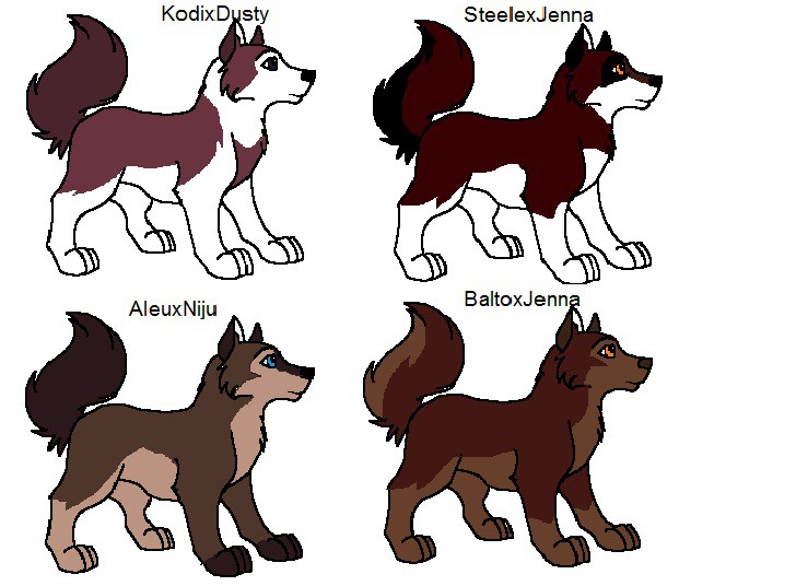 My version of fan pups