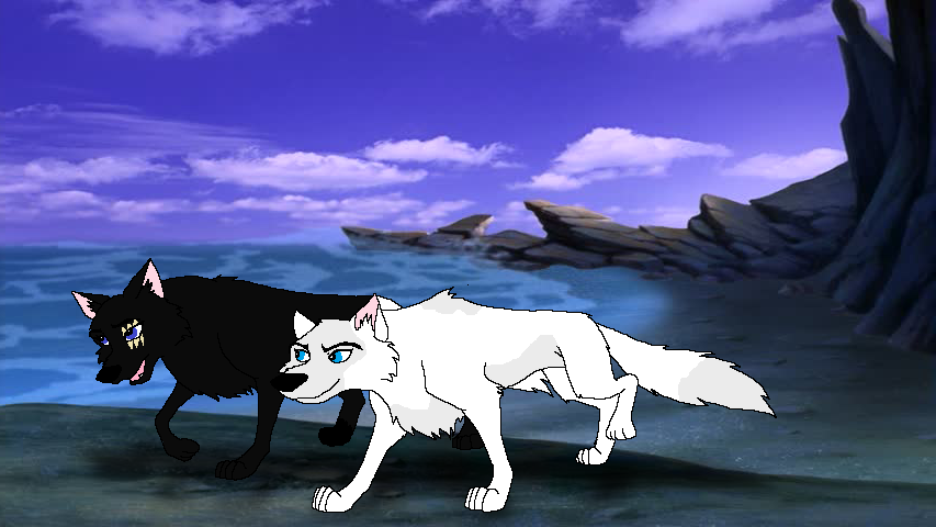 Twilight and her sister, Snow.