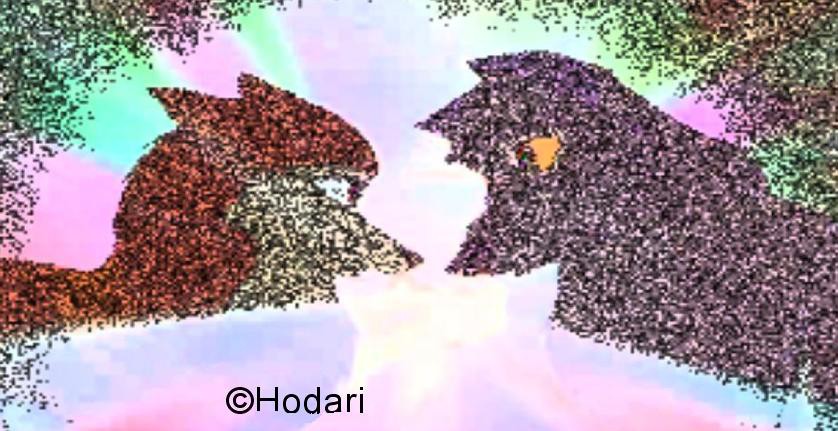 Balto and Jenna glitter image