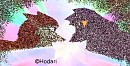Balto and Jenna glitter image