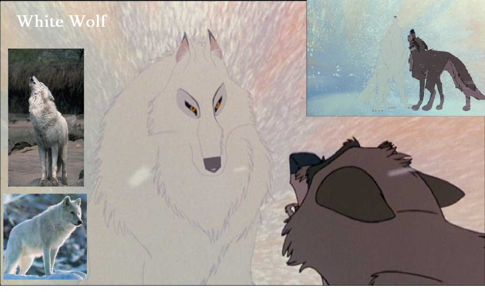 Balto and the white wolf