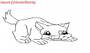 Puppy Lineart 1