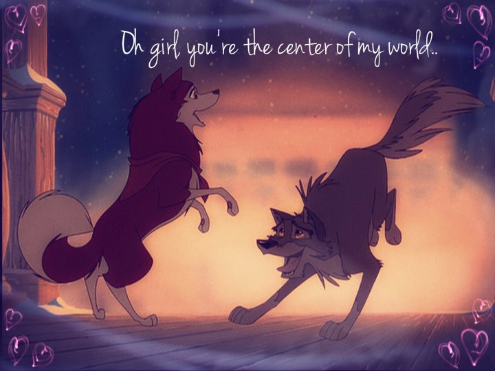 Oh girl, you're the center of my world..