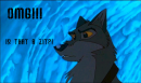 OMG! Balto has a zit! Balto Has a zit! *points fin