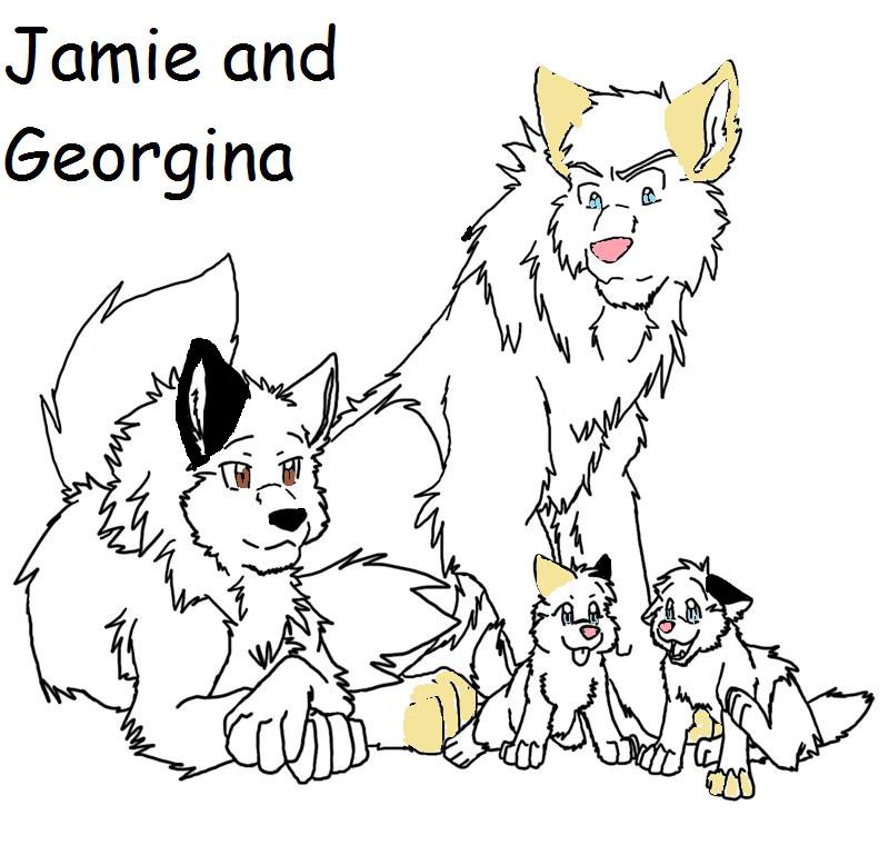 Her new family