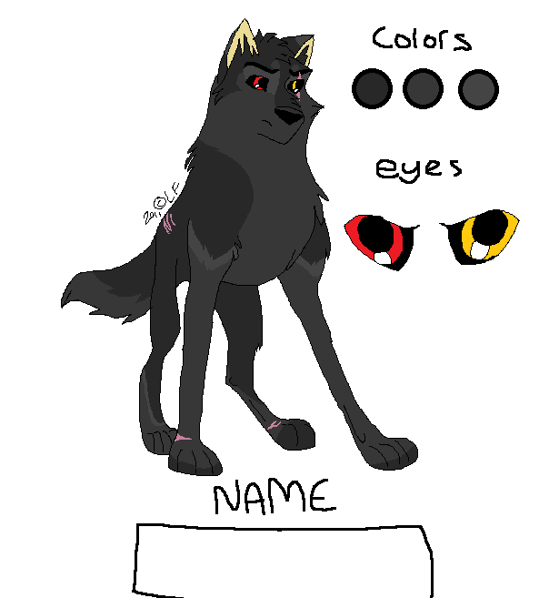 Character Design Request - Jadethewolf - Shotegga