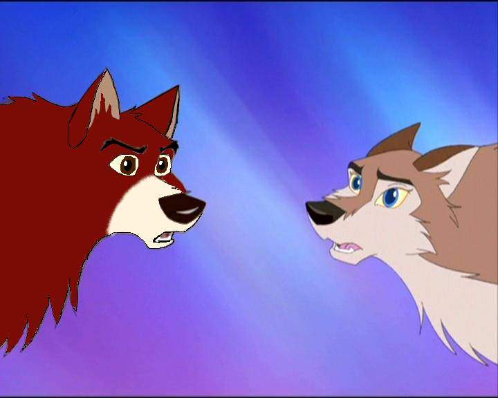Kiona and Aleu, having a fightXD