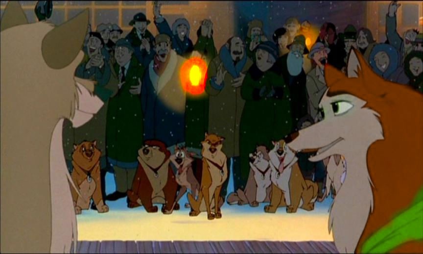 Brownie and balto