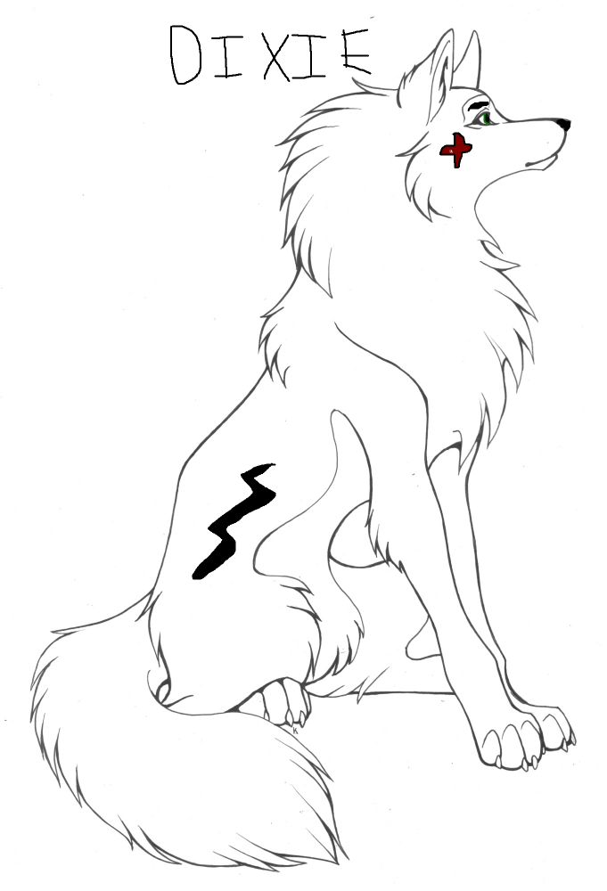 Dixie the Wolf