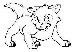 Free Pup Lineart