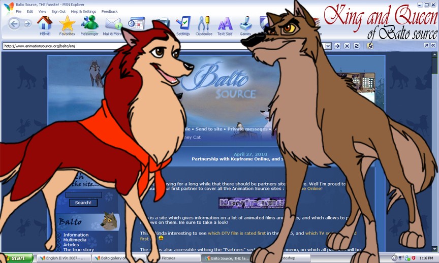 King and Queen of Balto Source