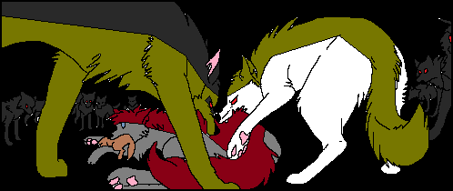 the enemy dies