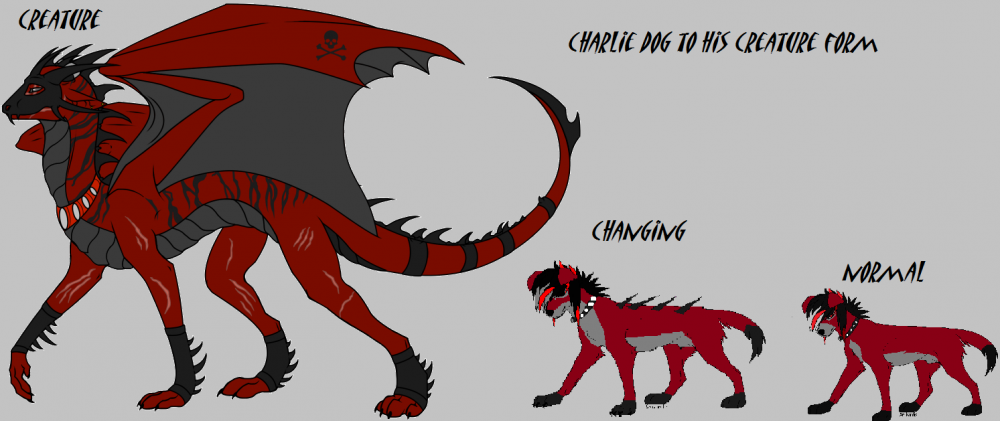 charlie dog to creature