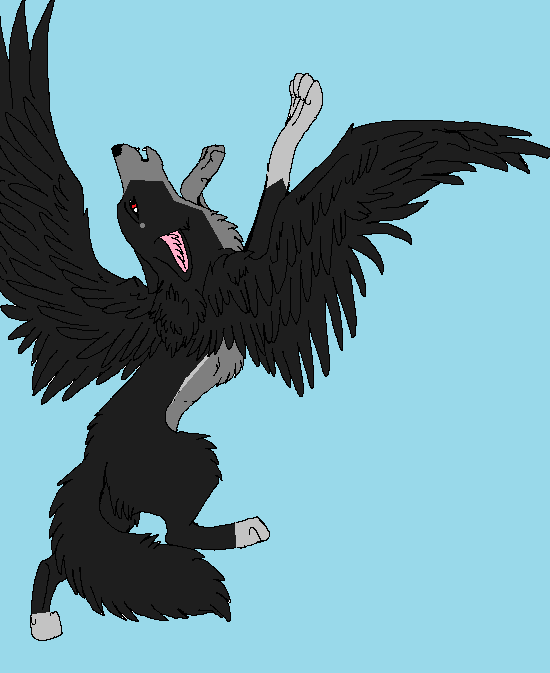 anita starting to change into her creature form