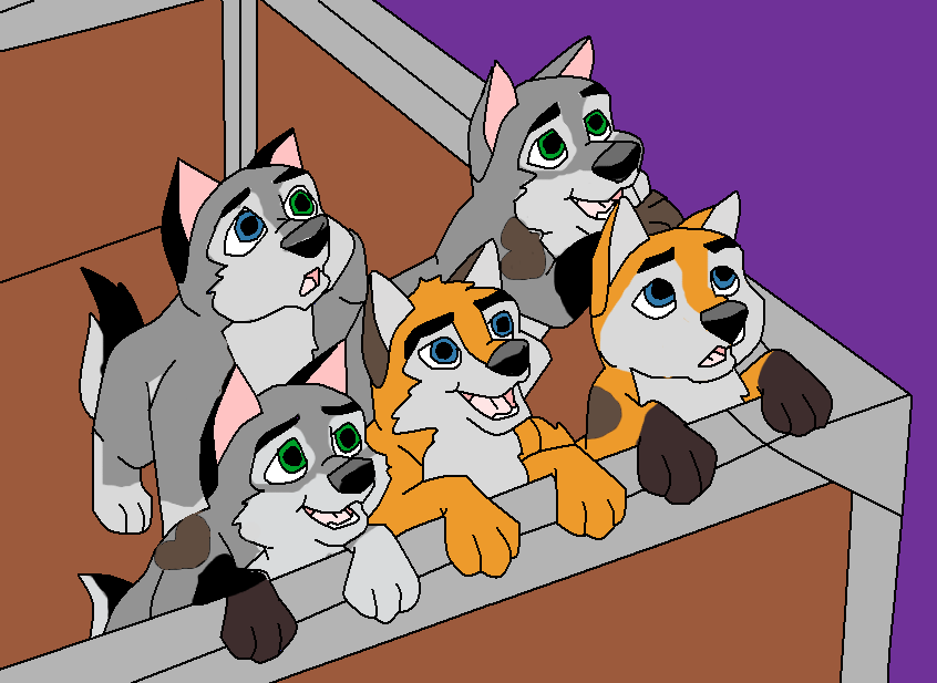 Genesis and Rosco's pups 2