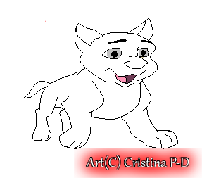 Pup Lineart