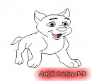 Pup Lineart