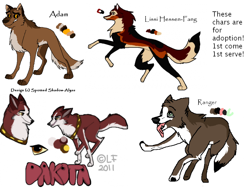 ADOPTABLES!! =D