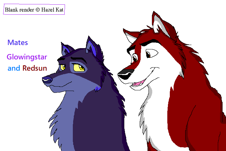 Mates Glowingstar and Redsun