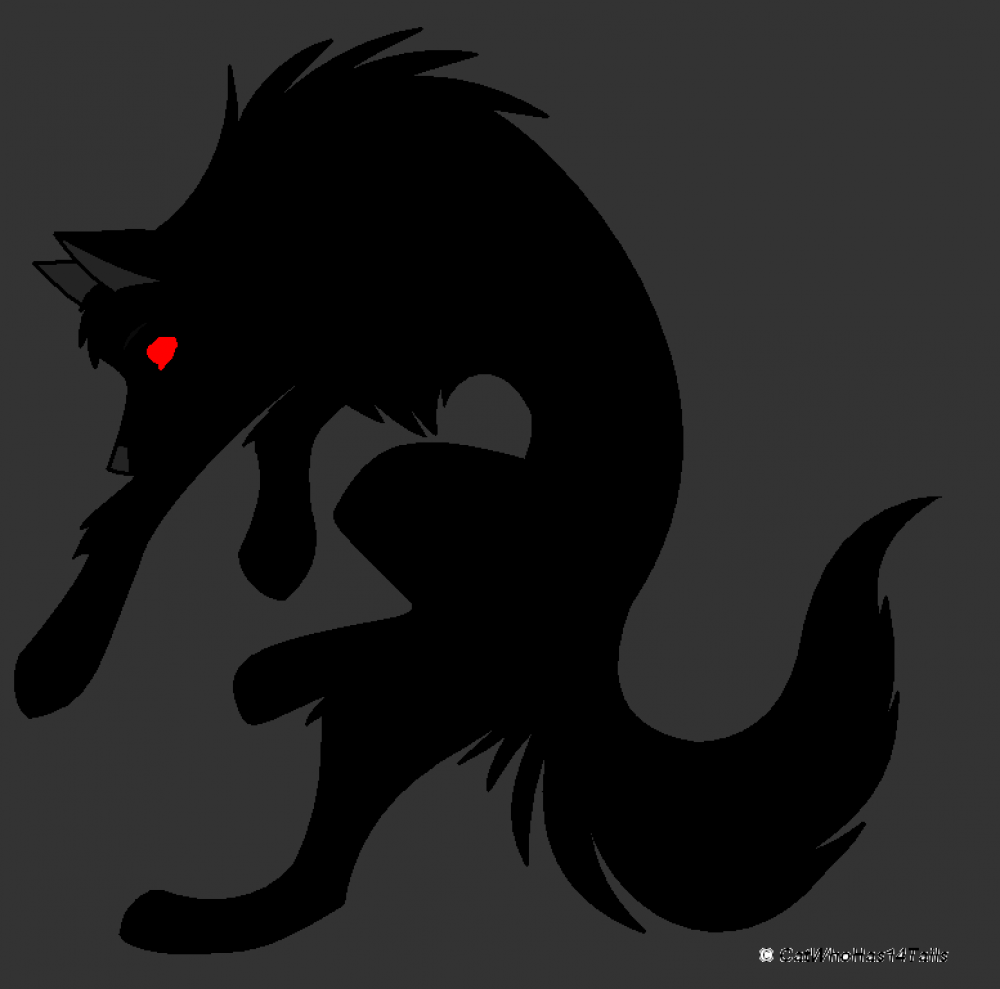 Shadow the wolf angel of darknesa 