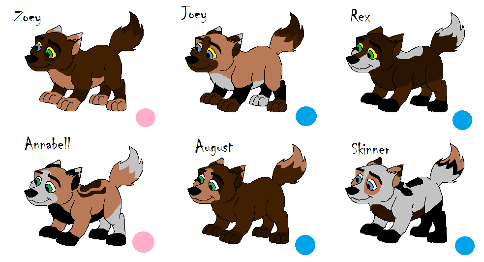 Drew and Jona's Pups :3
