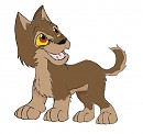 Balto as puppy