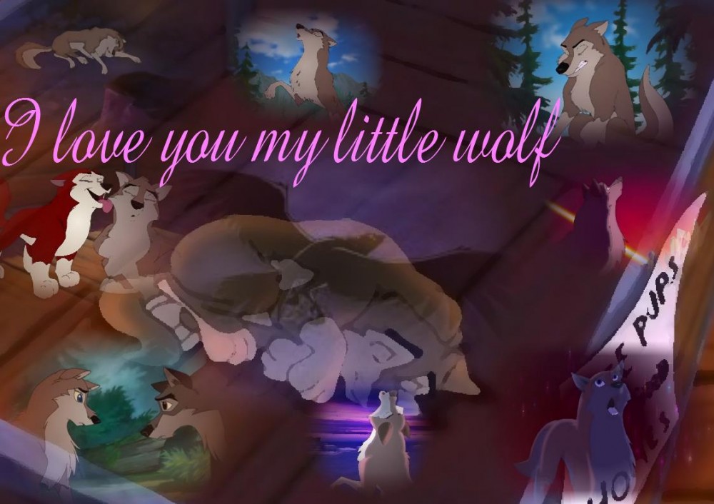I love you my little wolf\love